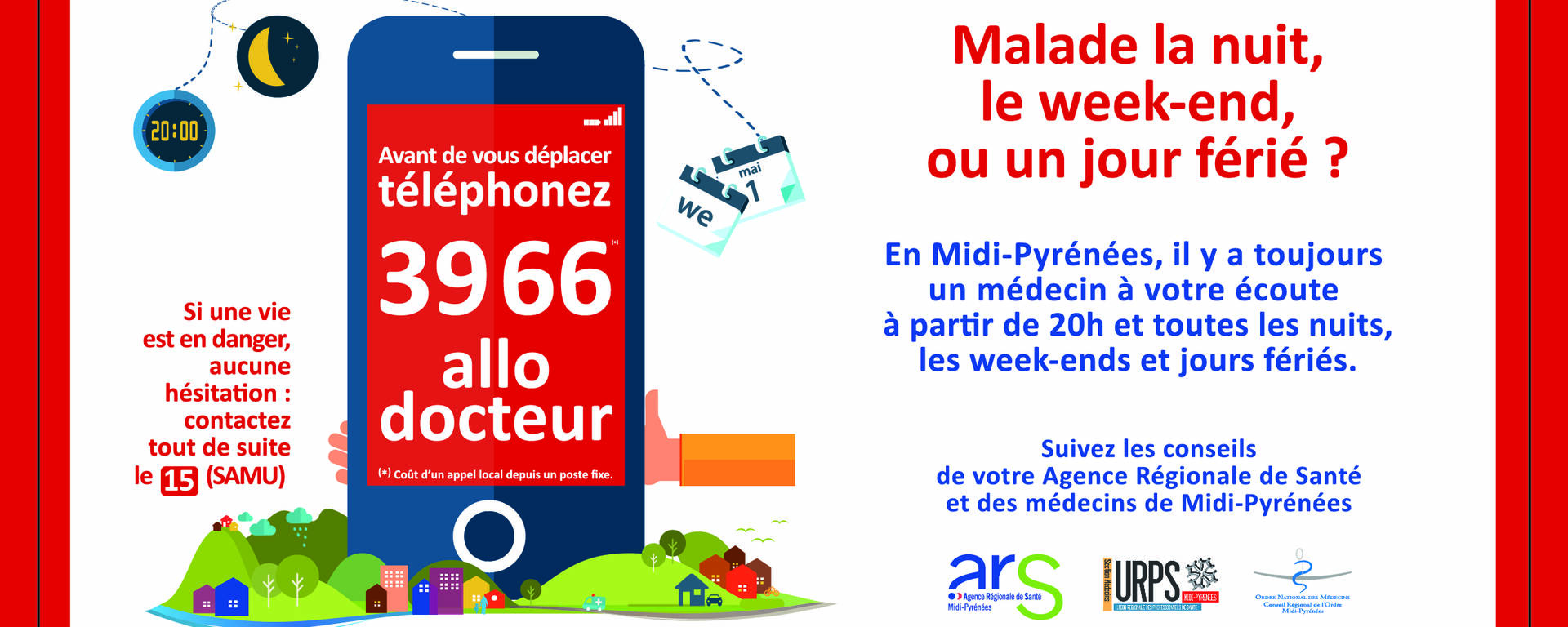Numéro médecin de garde allo docteurs 3966