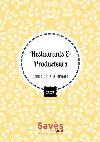 Restaurants et producteurs du Savès, Lombez Samatan, Office de Tourisme du Savès, Gers, Gascogne, France