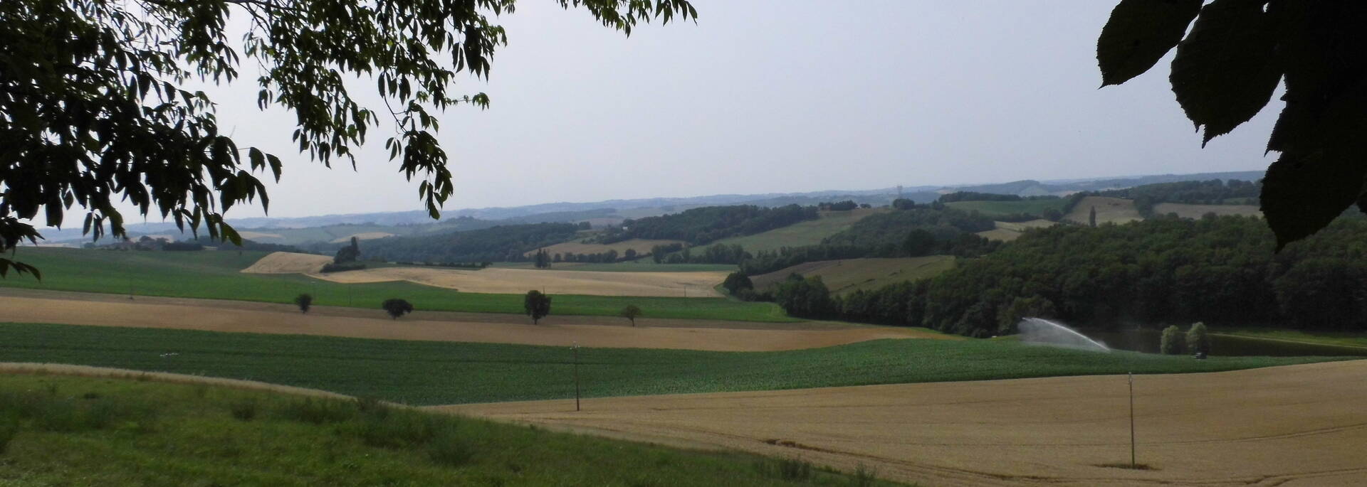 Vue depuis l'Église Saint-Germier, Tournan, Savès