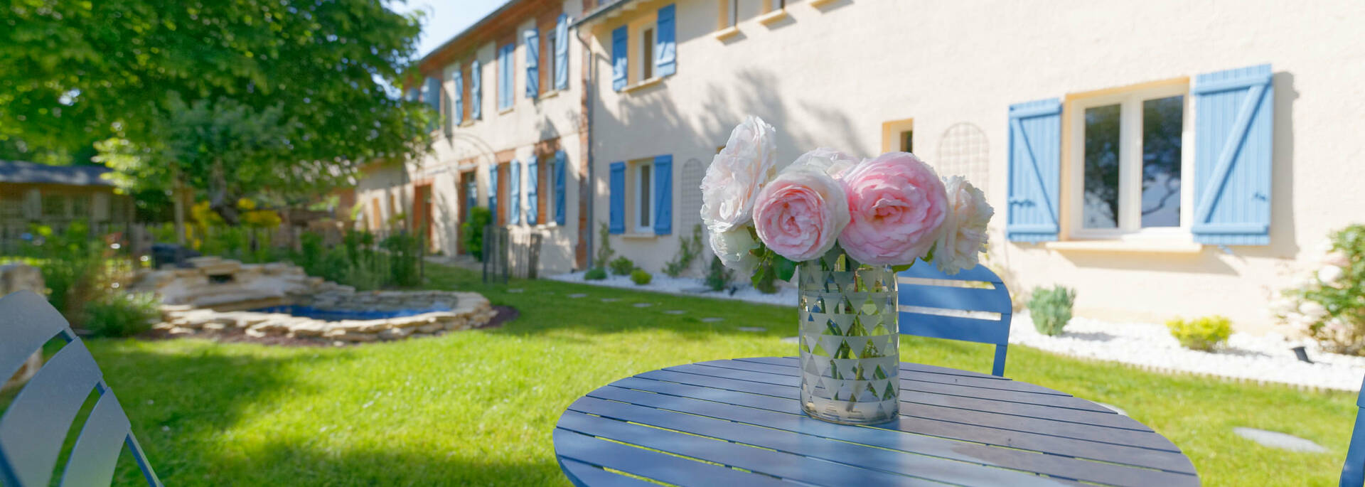Gite Majorelle de la Maison Bleue, Savignac-Mona, Lombez, Samatan, Savès, Gers, Gascogne, France