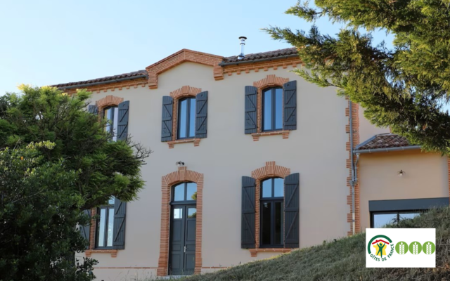 L' école, Saint-Lizier du Planté, Savès, Gers, Gascogne, France