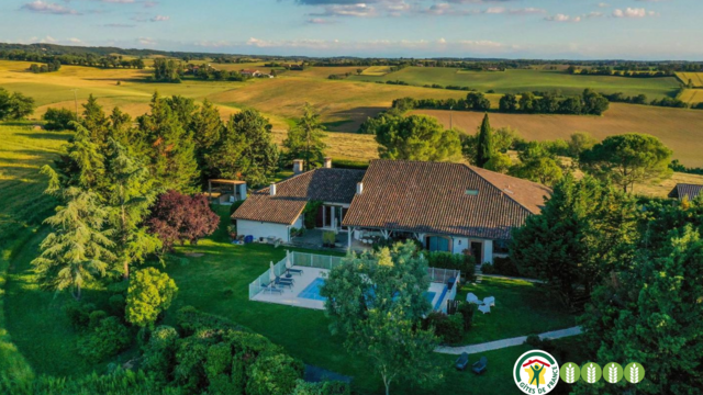 Gîte "La villa Peyrigué, le grand  Rigué *** à Seysses-Saves