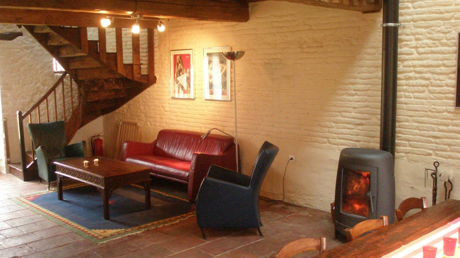 Living room, Gîte "Micalon" ***,  Gaujac, Lombez, Samatan, Savès, Gers, Gascogne, France