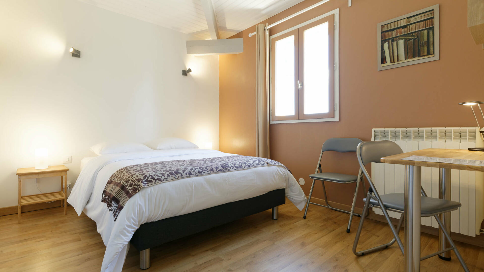 Bedroom "Charlie", Gite La Maison Bleue, Savignac-Mona, Lombez, Samatan, Savès, Gascogne, Gers, France
