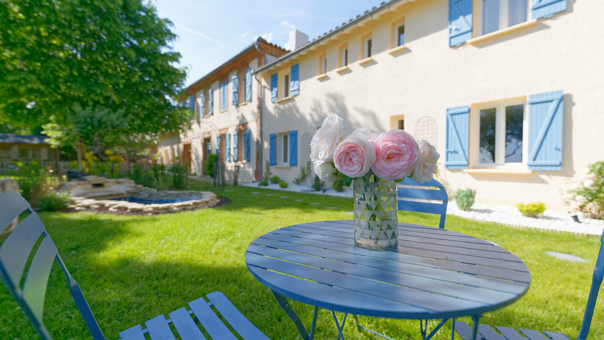 Gite La Maison Bleue, Savignac-Mona, Lombez, Samatan, Savès, Gascogne, Gers, France