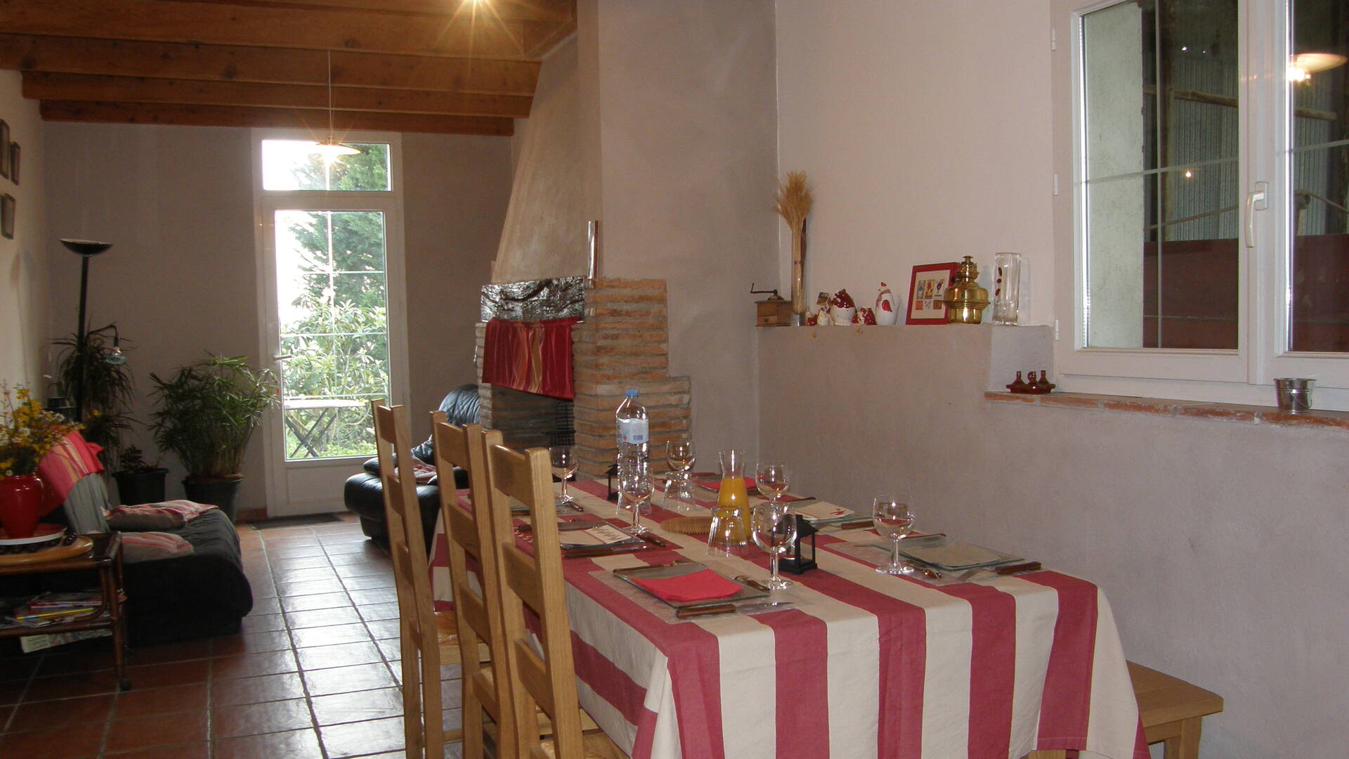 Kitchen area, B&B "le Barraqué", Laymont, Lombez, Samatan, Savès, Gers, Gascogne, France