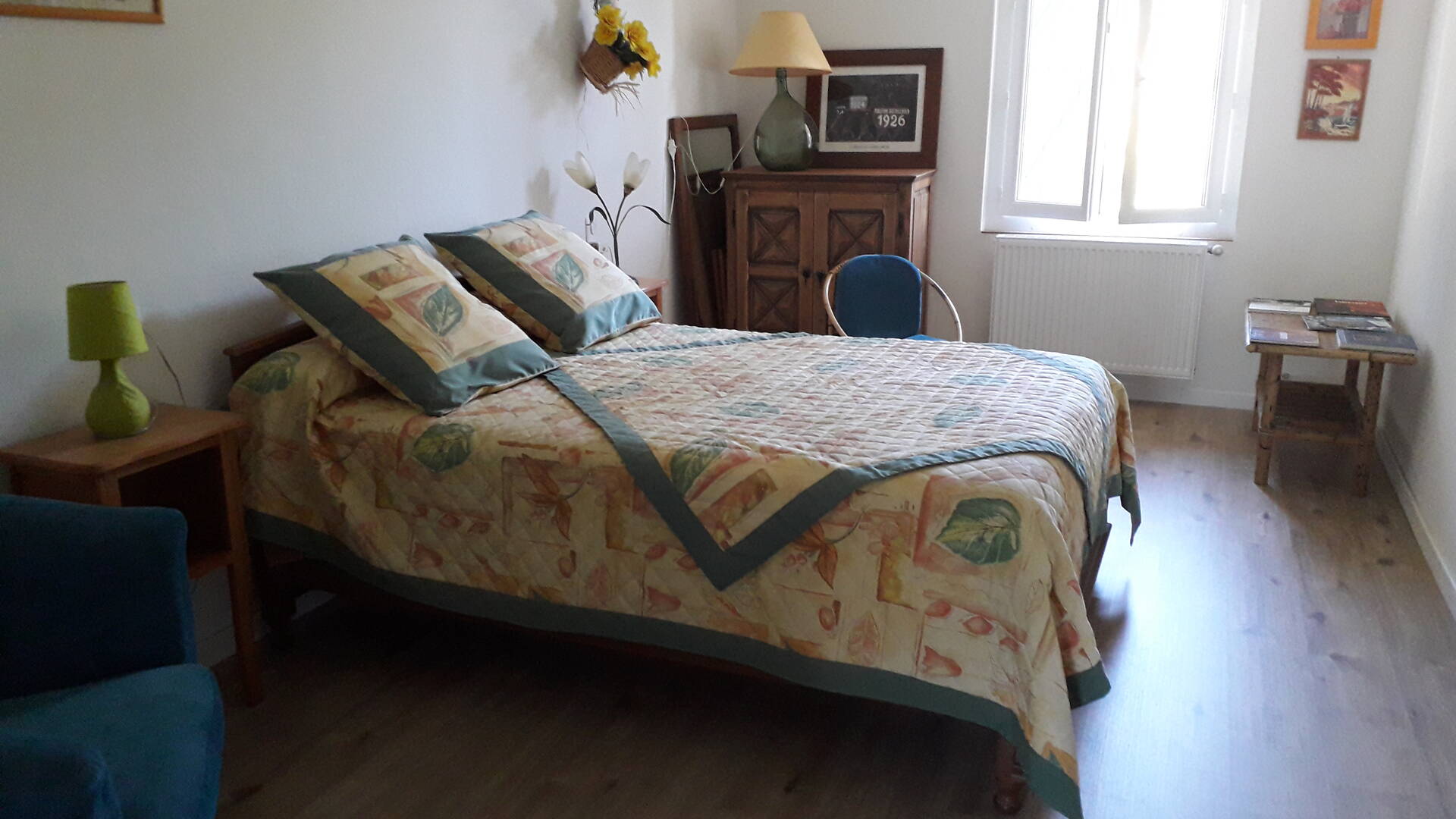 Chambre 1, Chambres d'hôtes Montiège, Saint-Soulan, Lombez, Samatan, Savès, Gers, Gascogne, France