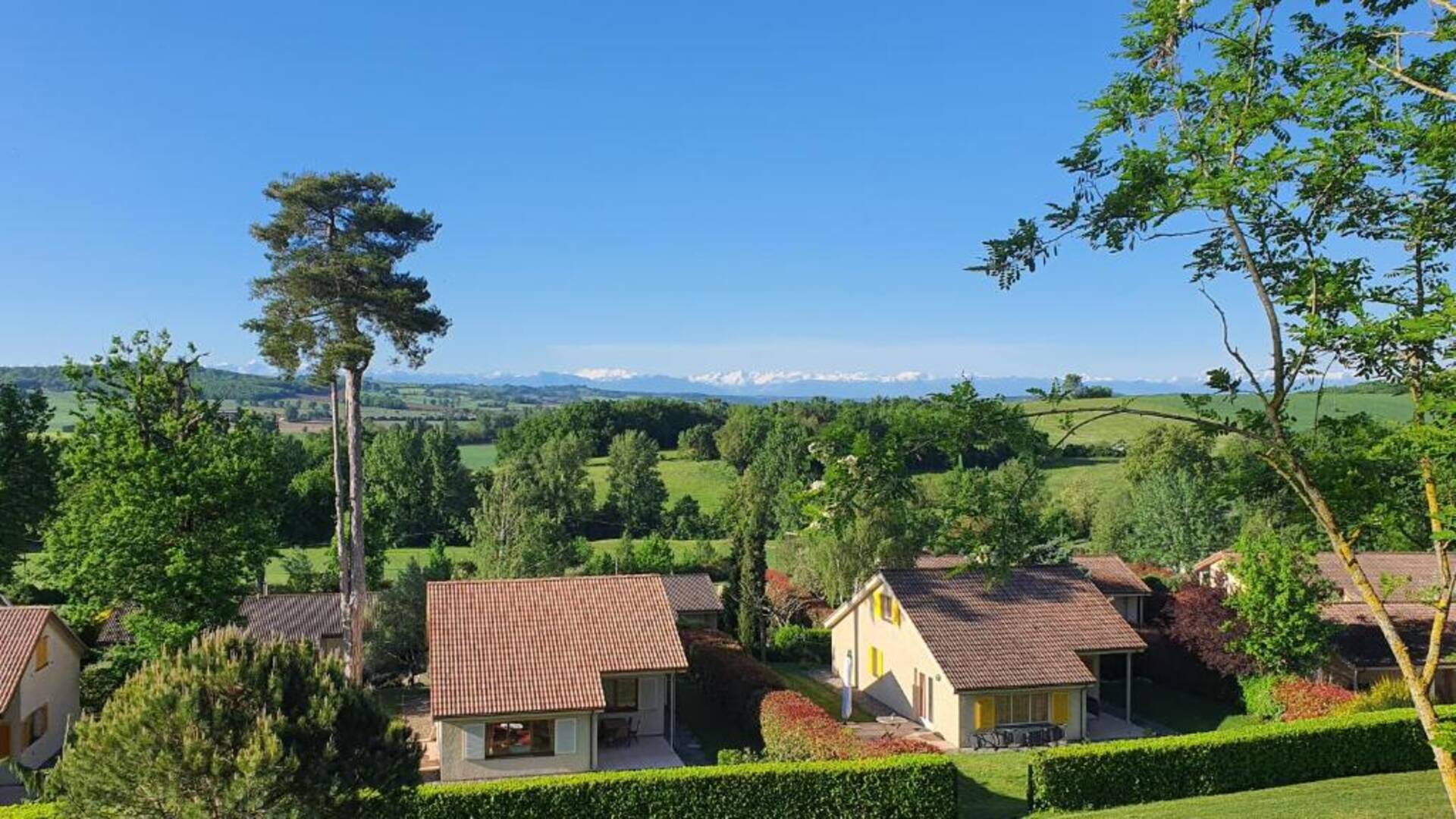 Parc résidentiel du château Barbet, Lombez,Savès, Gers, Gascogne, France