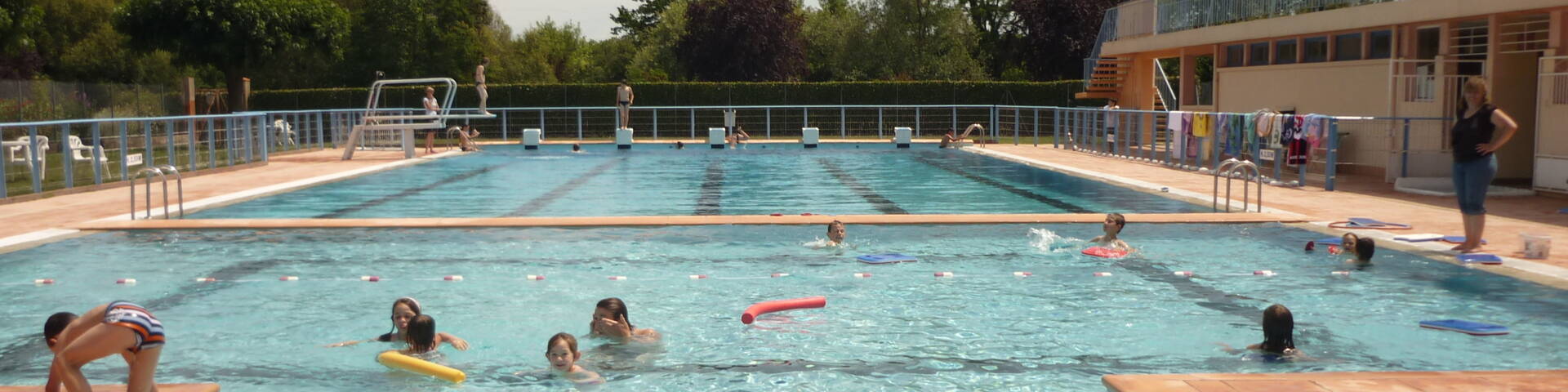 Piscine de Samatan, Lombez, Samatan, Savès, Gers.