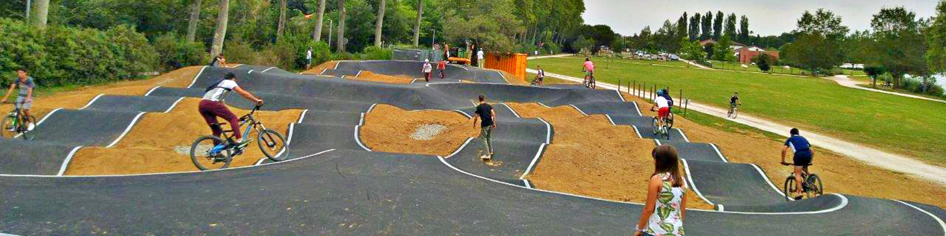 Pumptrack, Base de loisirs, Lombez, Samatan, Savès, Gers