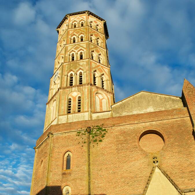 Cathédrale Sainte Marie, Lombez, Samatan, Savès, Gers, Gascogne, France. 