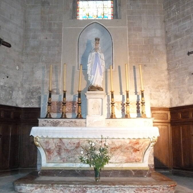 Cathédrale Sainte Marie, Lombez, Samatan, Savès, Gers, Gascogne, France. 