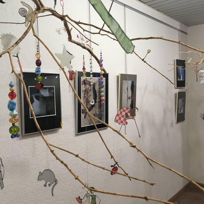 Salle d'exposition, Office de Tourisme du Savès, bureau de Samatan, Savès, Gers, Gascogne, France