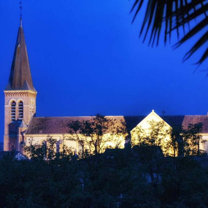 Eglise Saint Jean-Baptiste de Samatan, Lombez, Savès, Gers, Gascogne, France